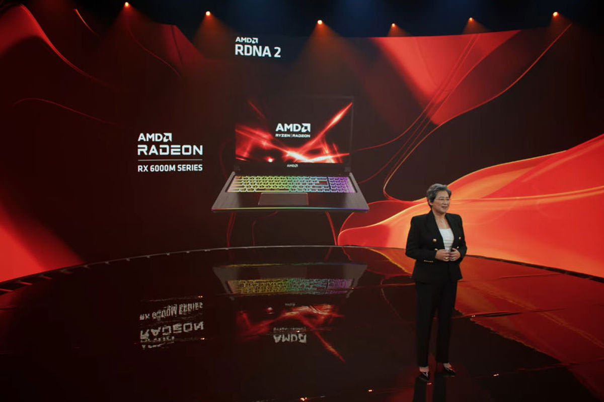 AMD سری پردازنده گرافیکی RX 6000M را