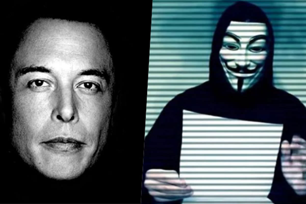 هشدار گروه Anonymous به ایلان ماسک