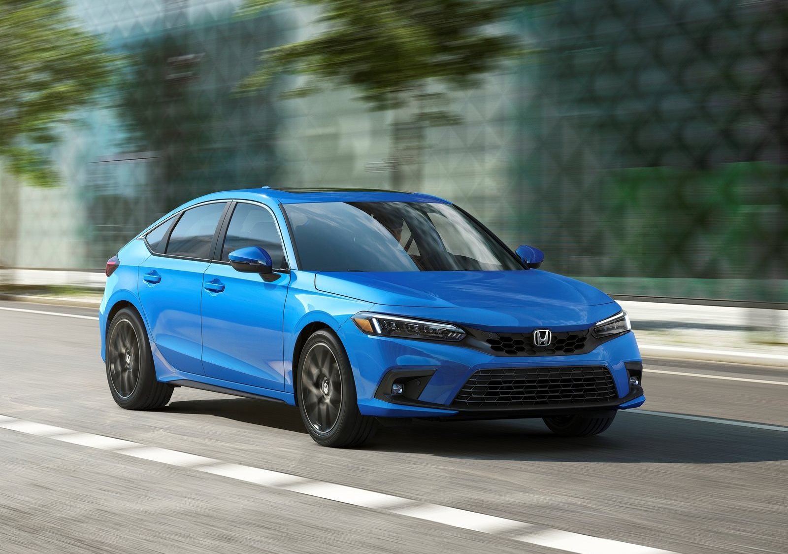 Honda Civic Hatchback نمای جلو هوندای سیویک هاچبک 2022