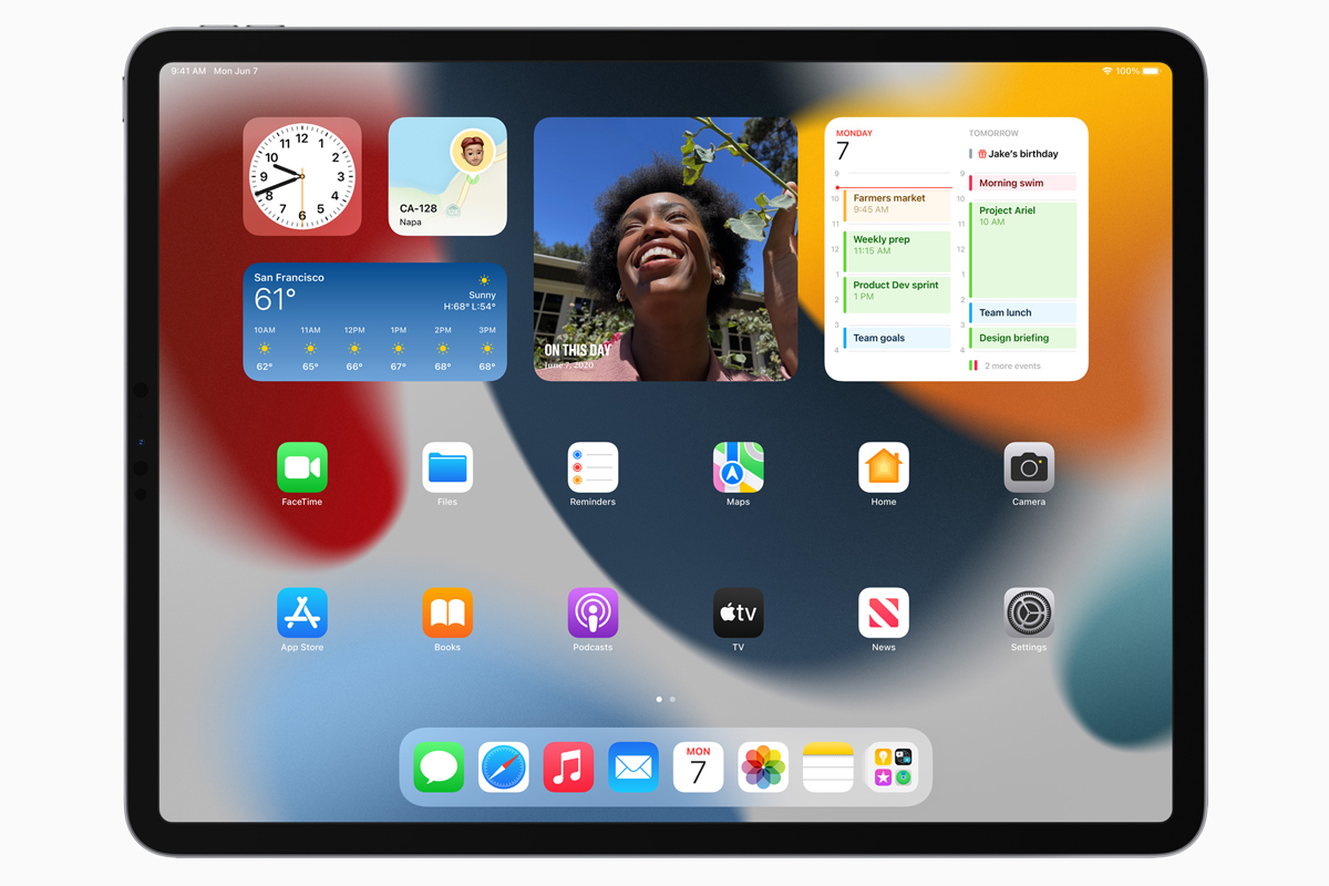 iPadOS 15 از فایل‌سیستم NTFS پشتیبانی