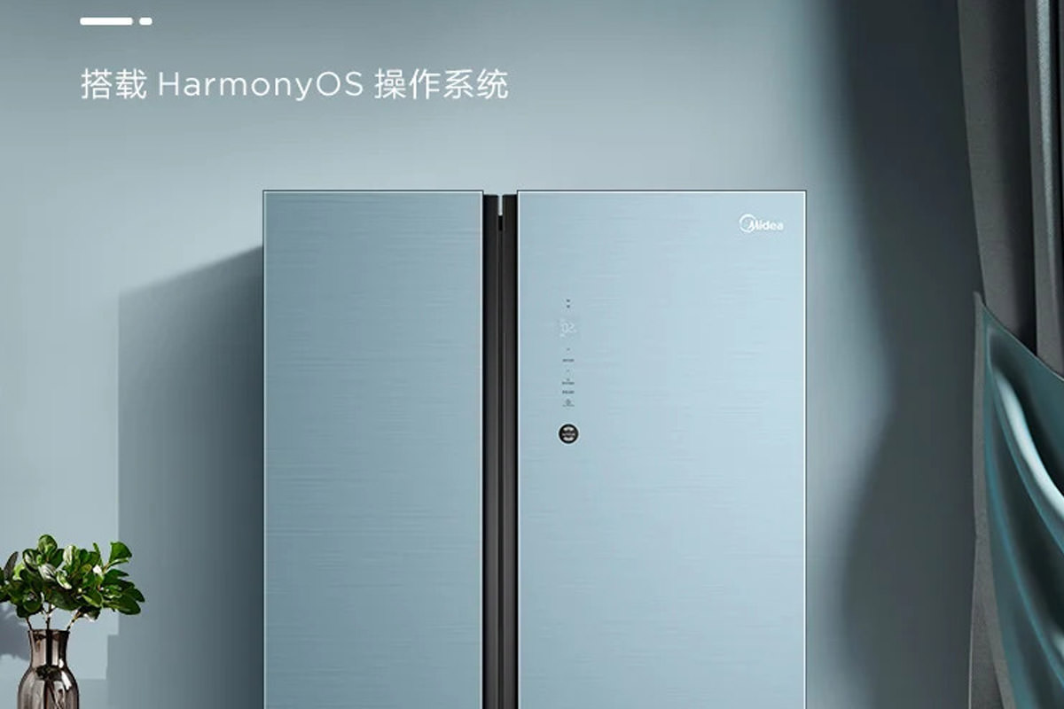 مایدیا اولین یخچال فریزر جهان با سیستم‌عامل HarmonyOS هواوی را معرفی کرد
