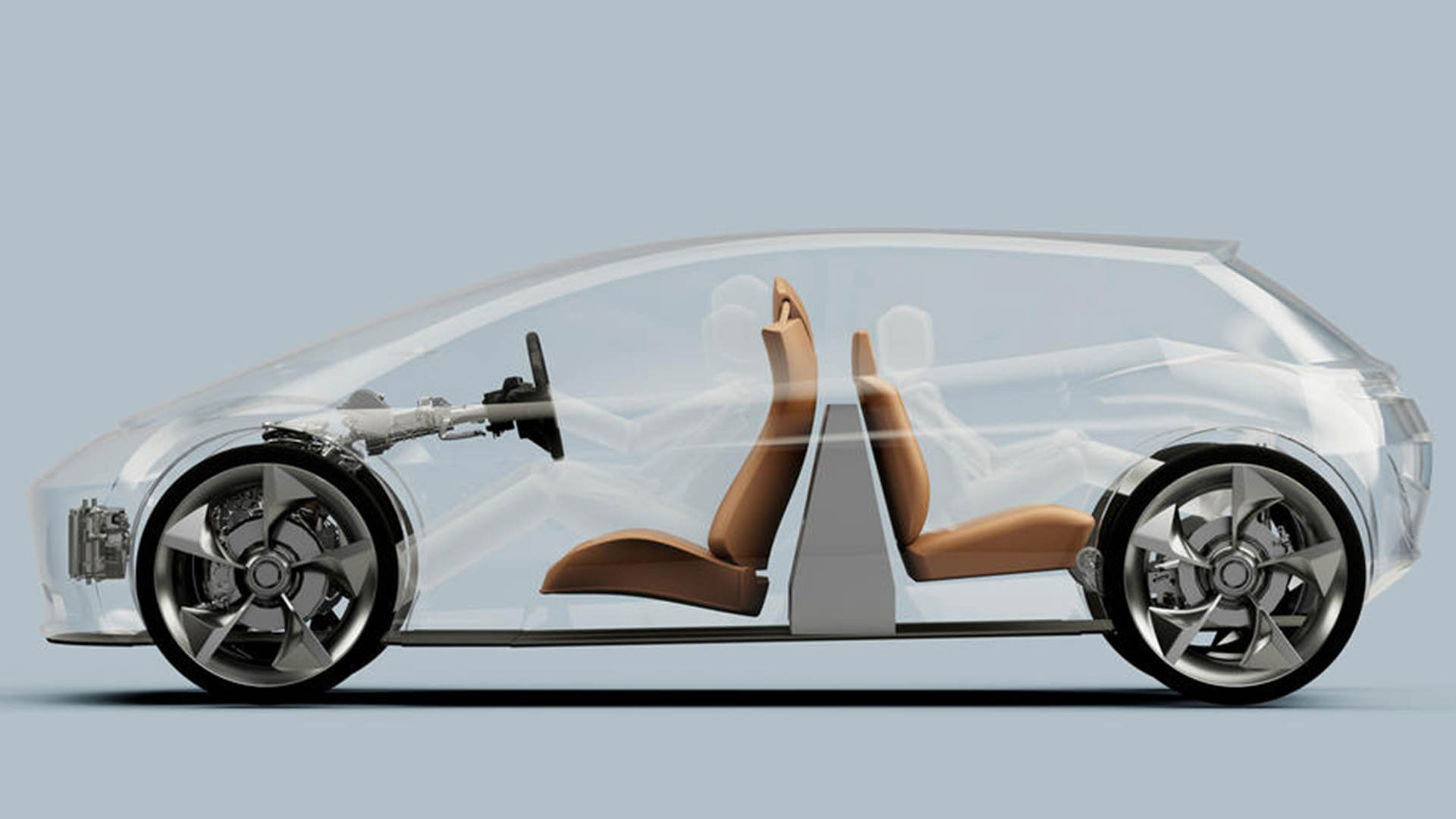 صندلی های خودروی الکتریکی مفهومی پیج رابرتس / Page-Roberts concept electric car