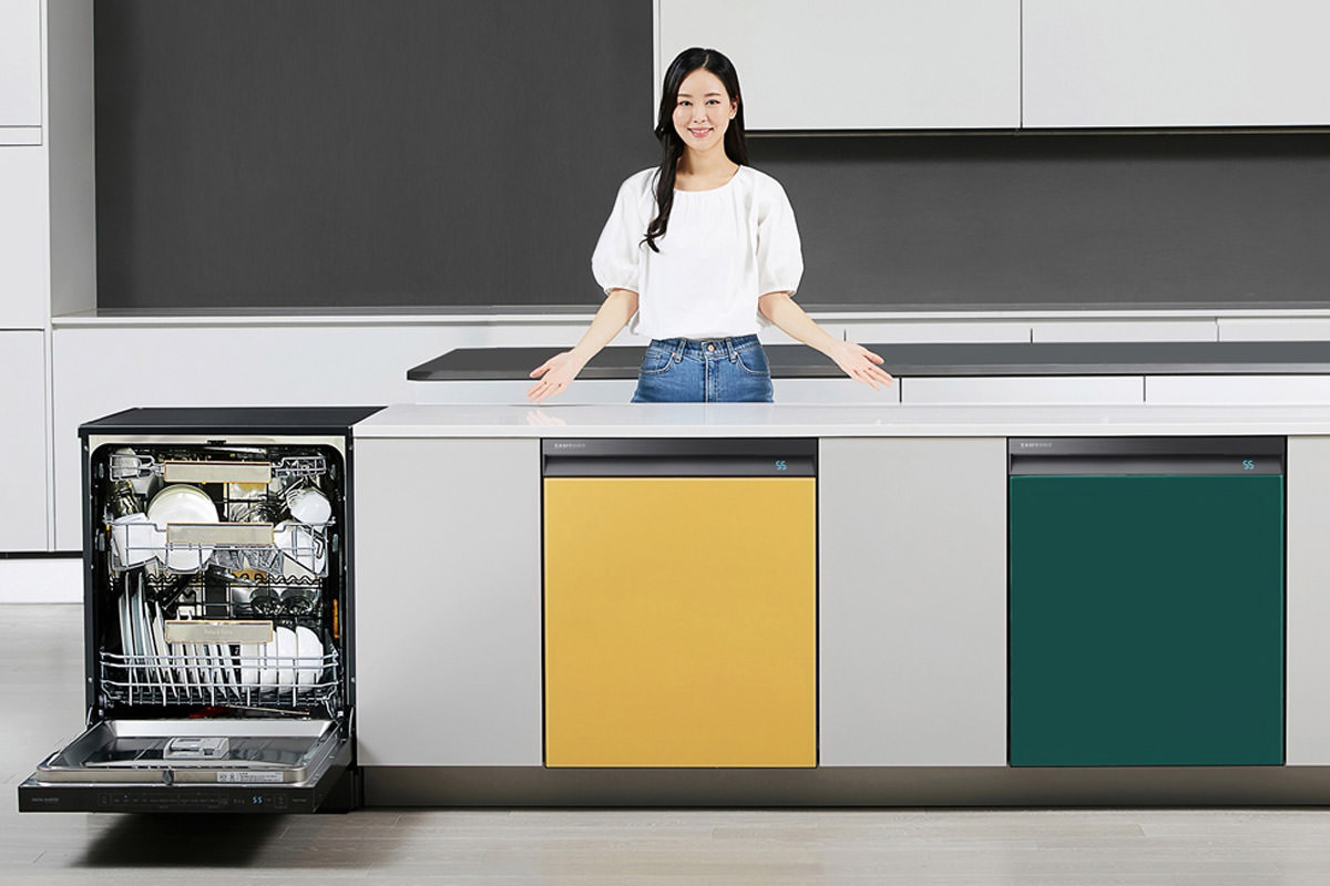 ماشین ظرفشویی Bespoke سامسونگ با قابلیت تمیزکردن و گندزدایی مؤثر وارد بازار شد