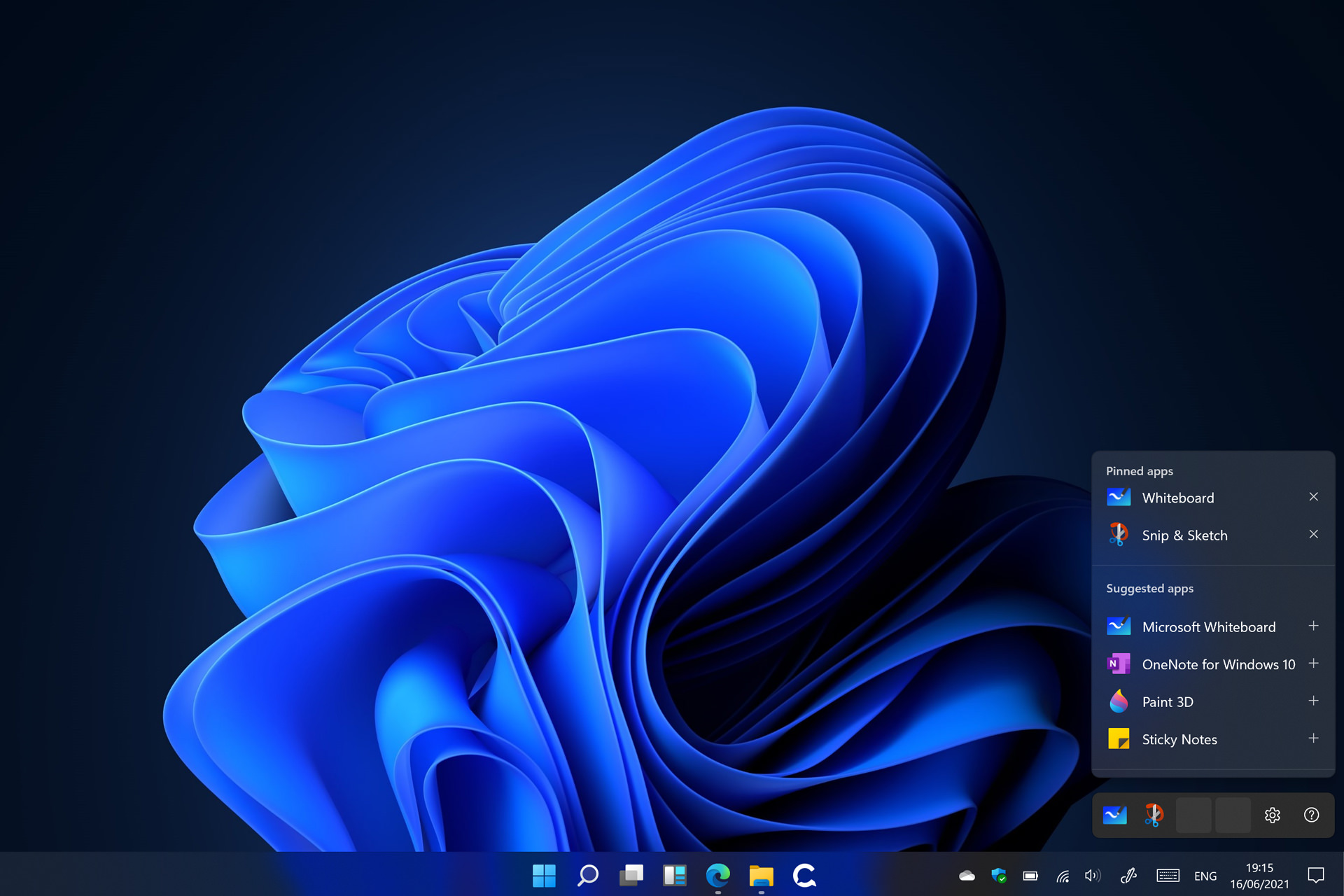اسکرین شات نسخه فاش شده ویندوز 11 تصویر دوم