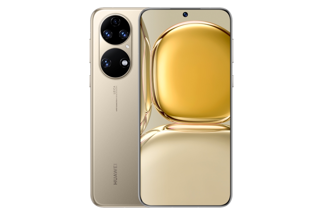 Huawei P50 / گوشی موبایل پی 50 هواوی طلایی