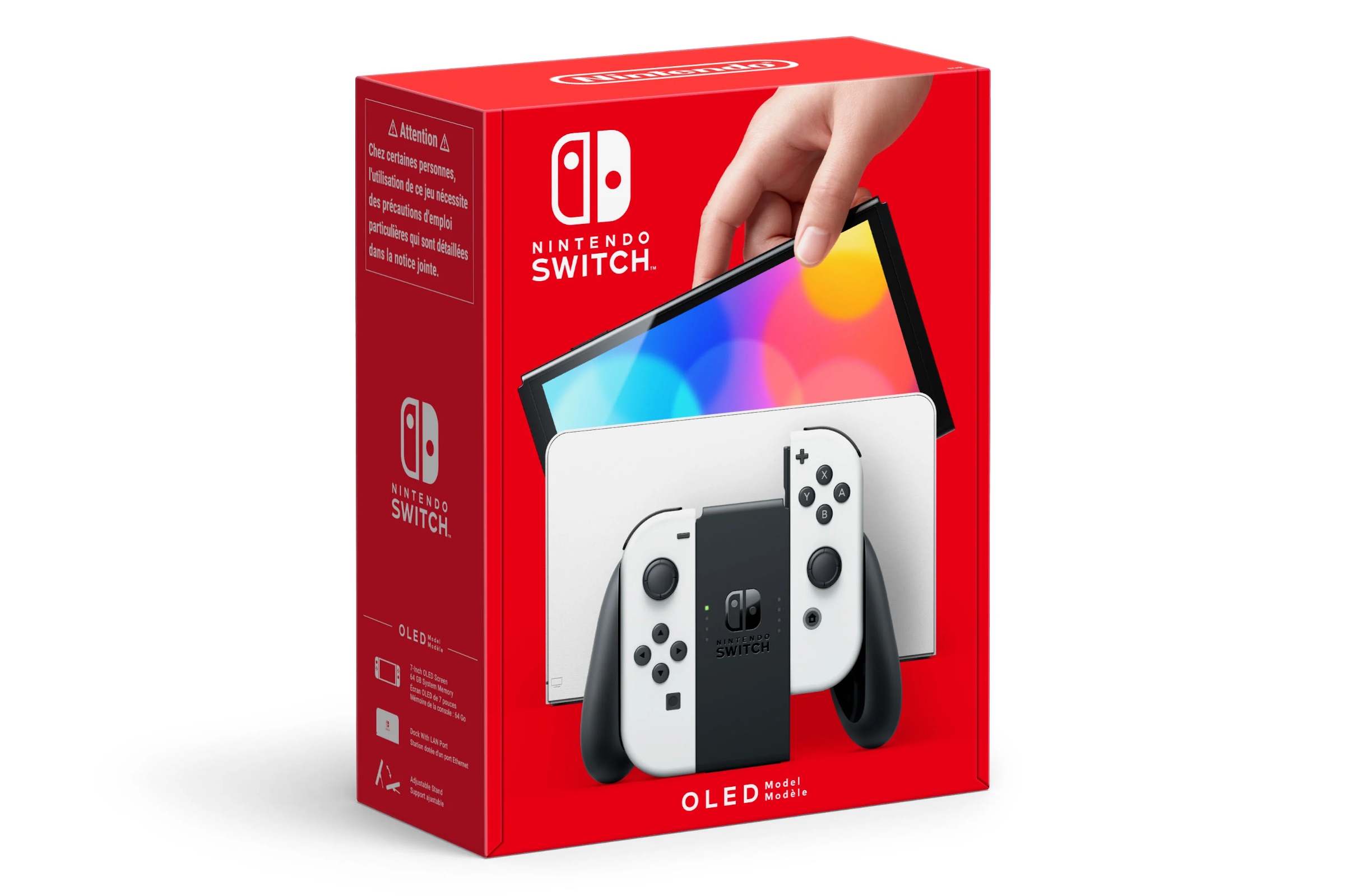 جعبه کنسول بازی نینتندو سوییچ اولد Nintendo Switch OLED