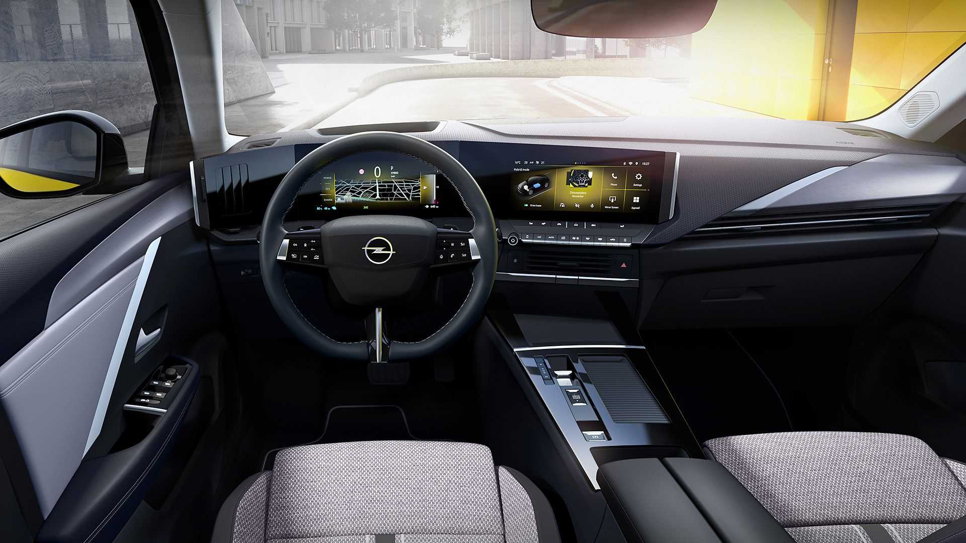 نمای داخلی Opel Astra 2022 اوپل آسترا