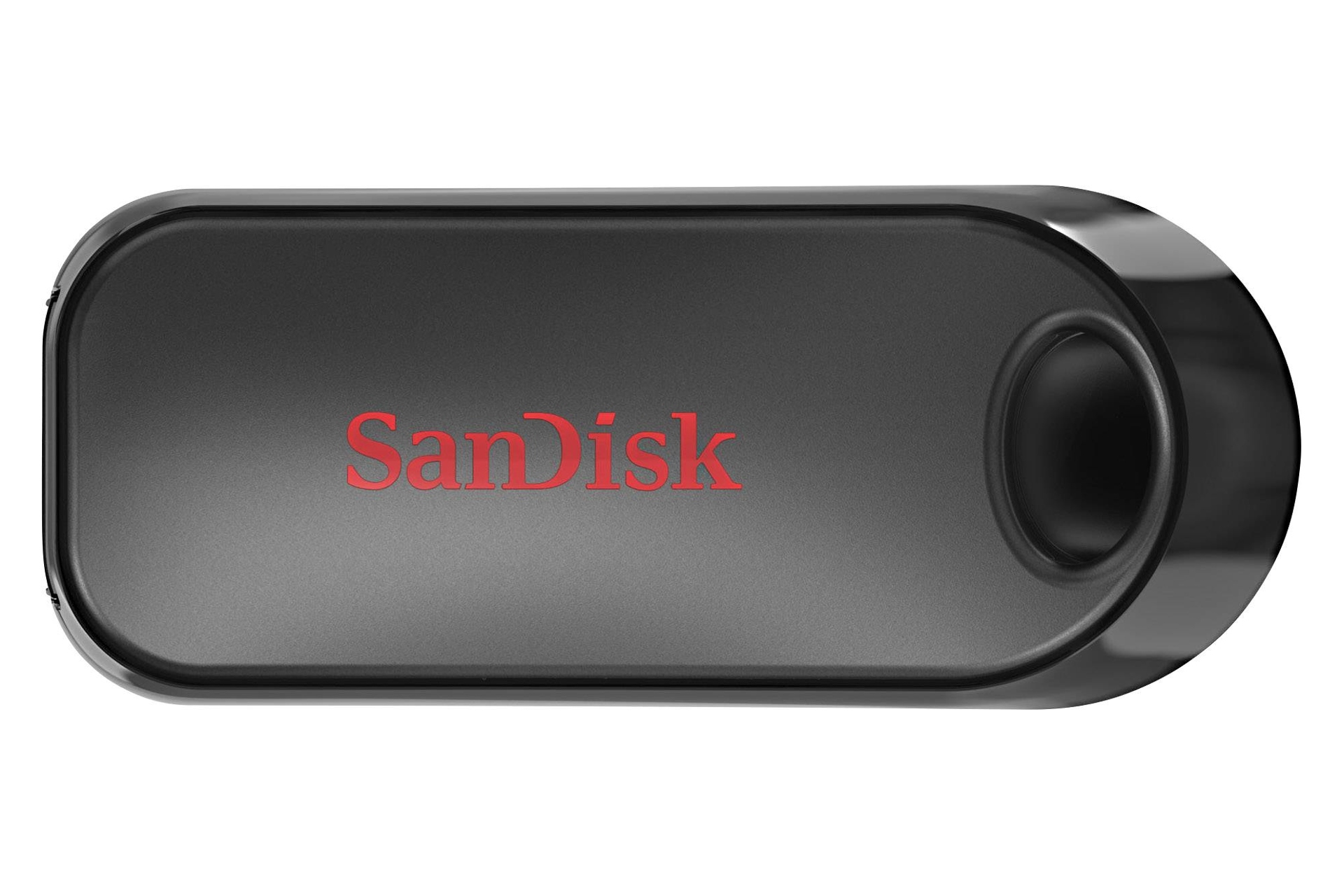 نمای روبرو فلش مموری سن دیسک مدل SanDisk Cruzer Snap SDCZ62 در پوشش
