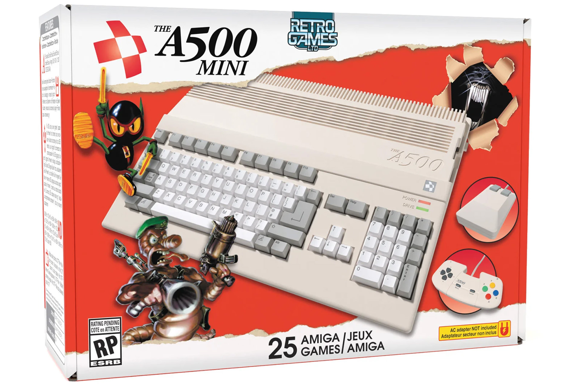 Amiga 500 Mini معرفی شد؛ بازگشت کامپیوتر کلاسیک کمودور