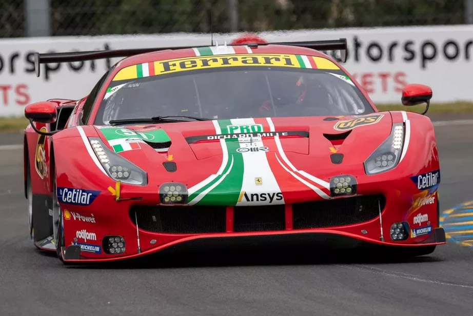 Ferrari 488 GTE فراری لمان 24 ساعته