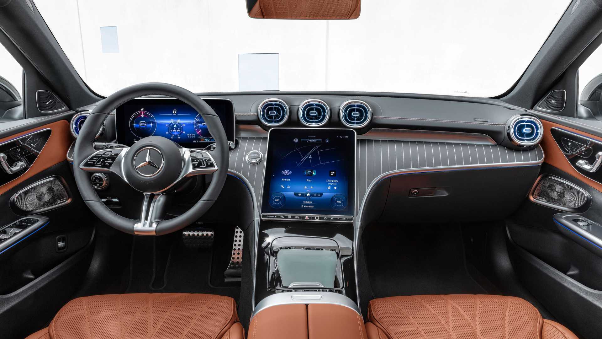 Mercedes-Benz C-Class All-Terrain نمای داشبورد مرسدس c کلاس آل ترین