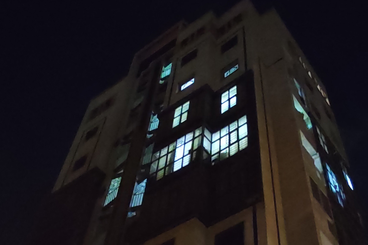 برش واقعی عکس دوربین اولتراواید ردمی نوت ۱۰ پرو در تاریکی