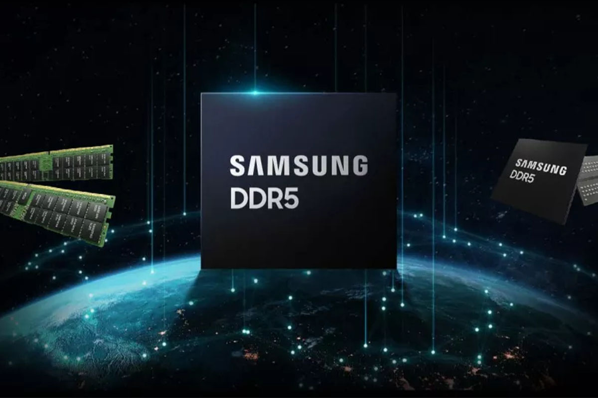 سامسونگ حافظه ۵۱۲ گیگابایتی DDR5-7200 را رونمایی کرد