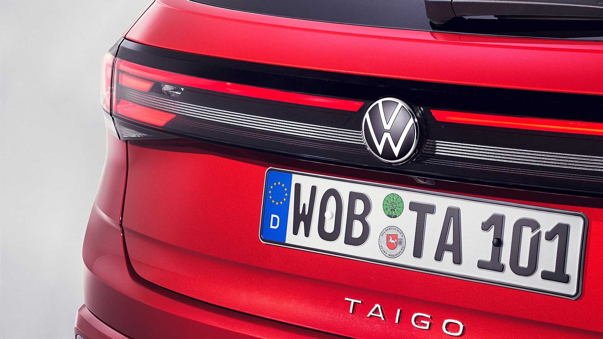 پلاک عقب 2022 Volkswagen Taigo Crossover / کراس اور فولکس واگن تایگو 