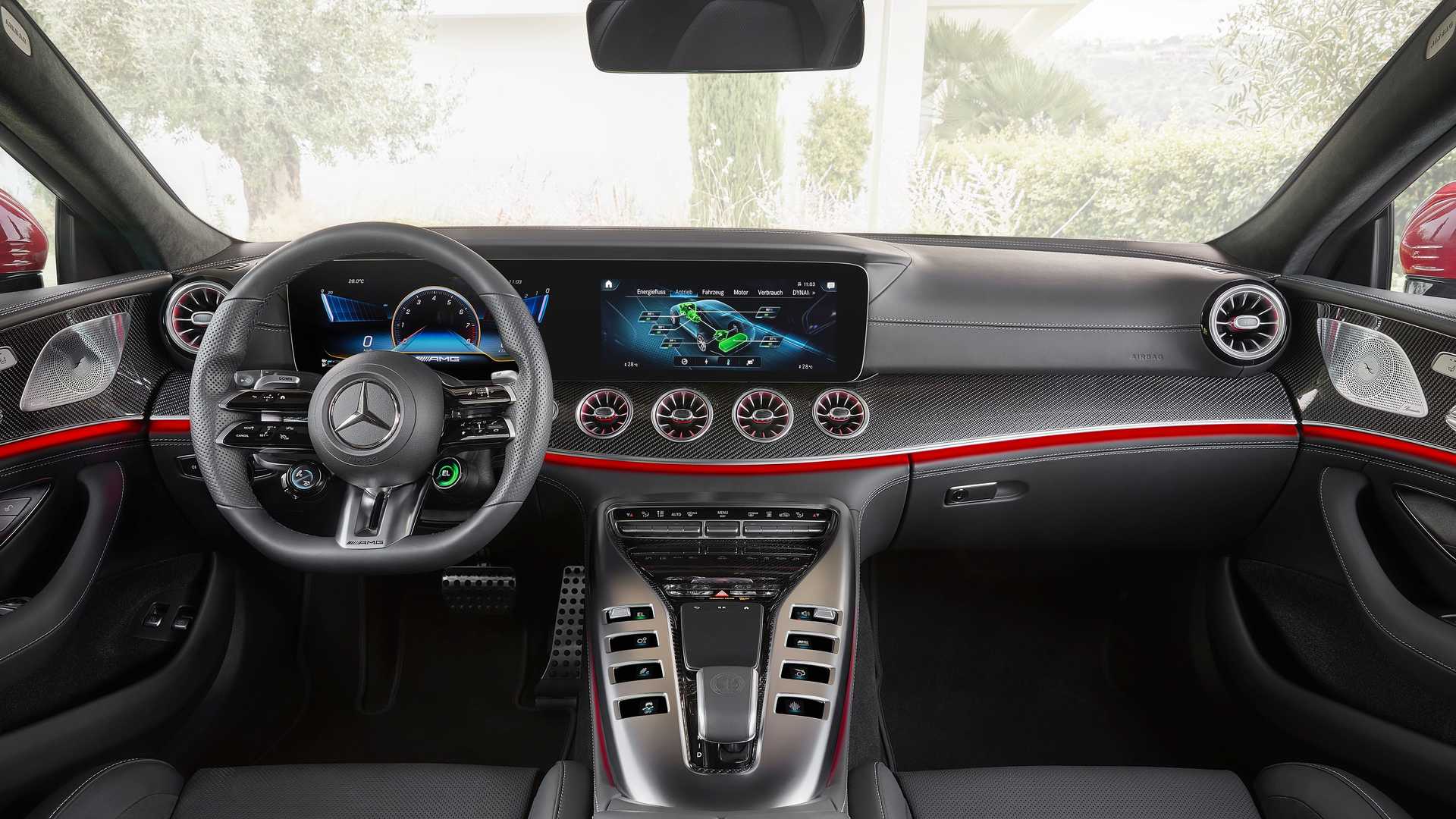 Mercedes-AMG GT 63 S E Performance نمای داخلی آام جی سدان