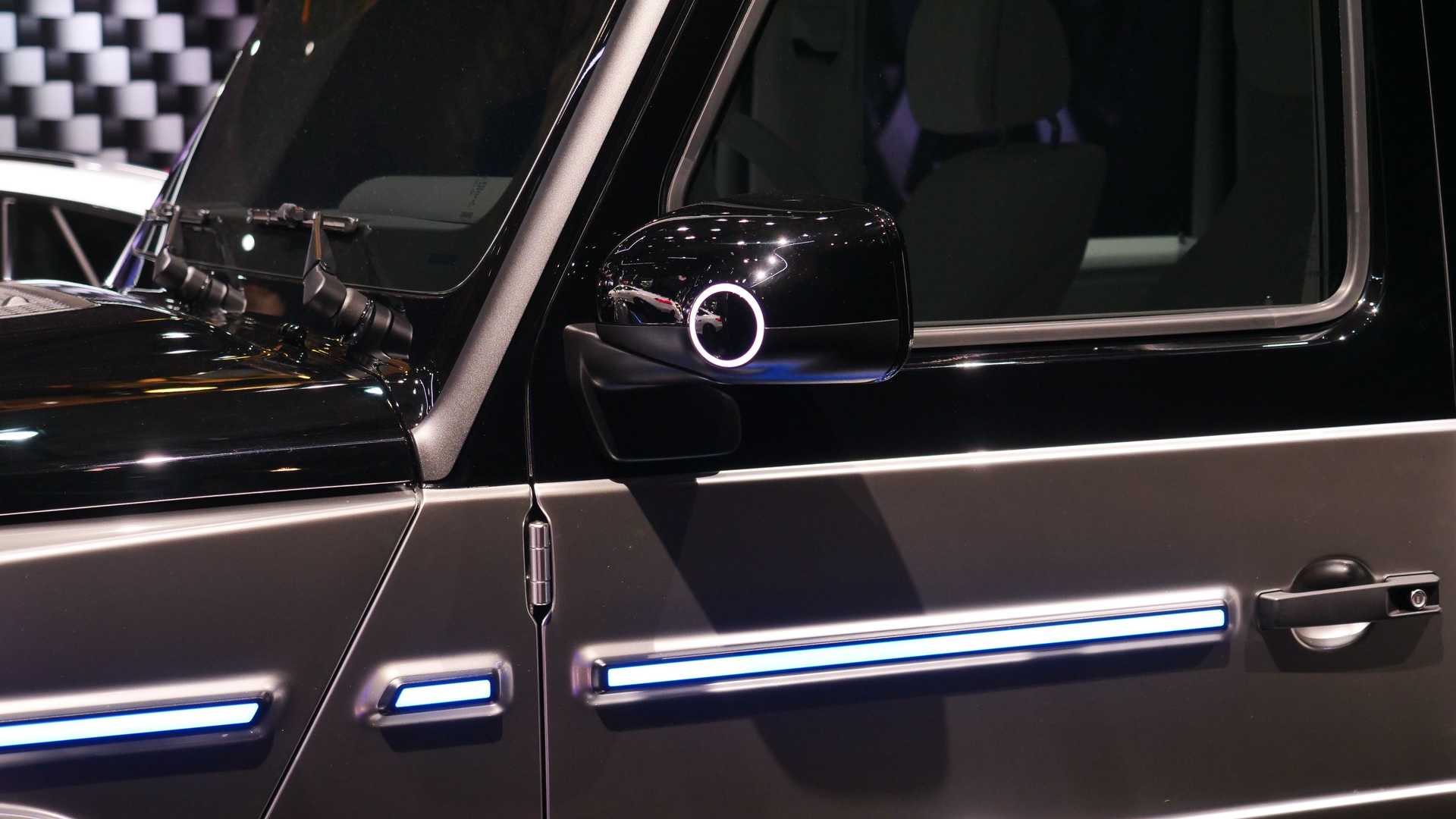 Mercedes EQG Concept / آینه جانبی مدل مفهومی مرسدس ای کیو جی