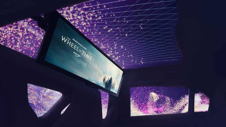 bmw theater screen