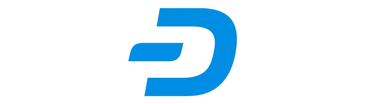 دش کوین لوگو / dash coin logo