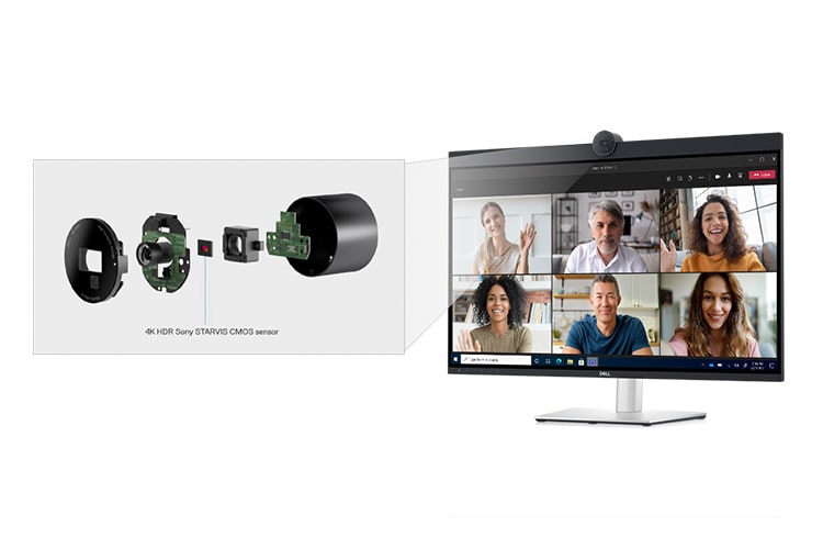 Dell Ultrasharp webcam with Sony STARVIS sensor