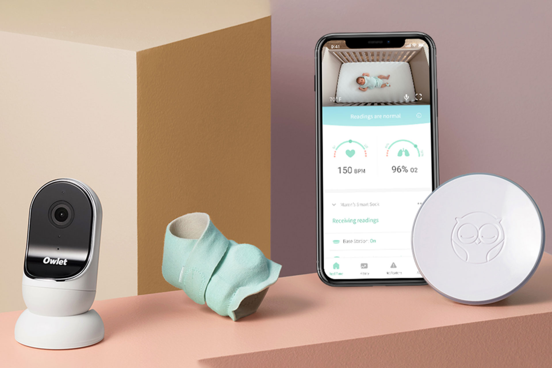 Dream Duo، دستگاه جدیدی برای نظارت بر خواب نوزادان، معرفی شد