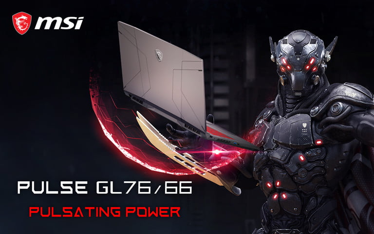 لپ‌تاپ MSI Pulse، Sword و Katana