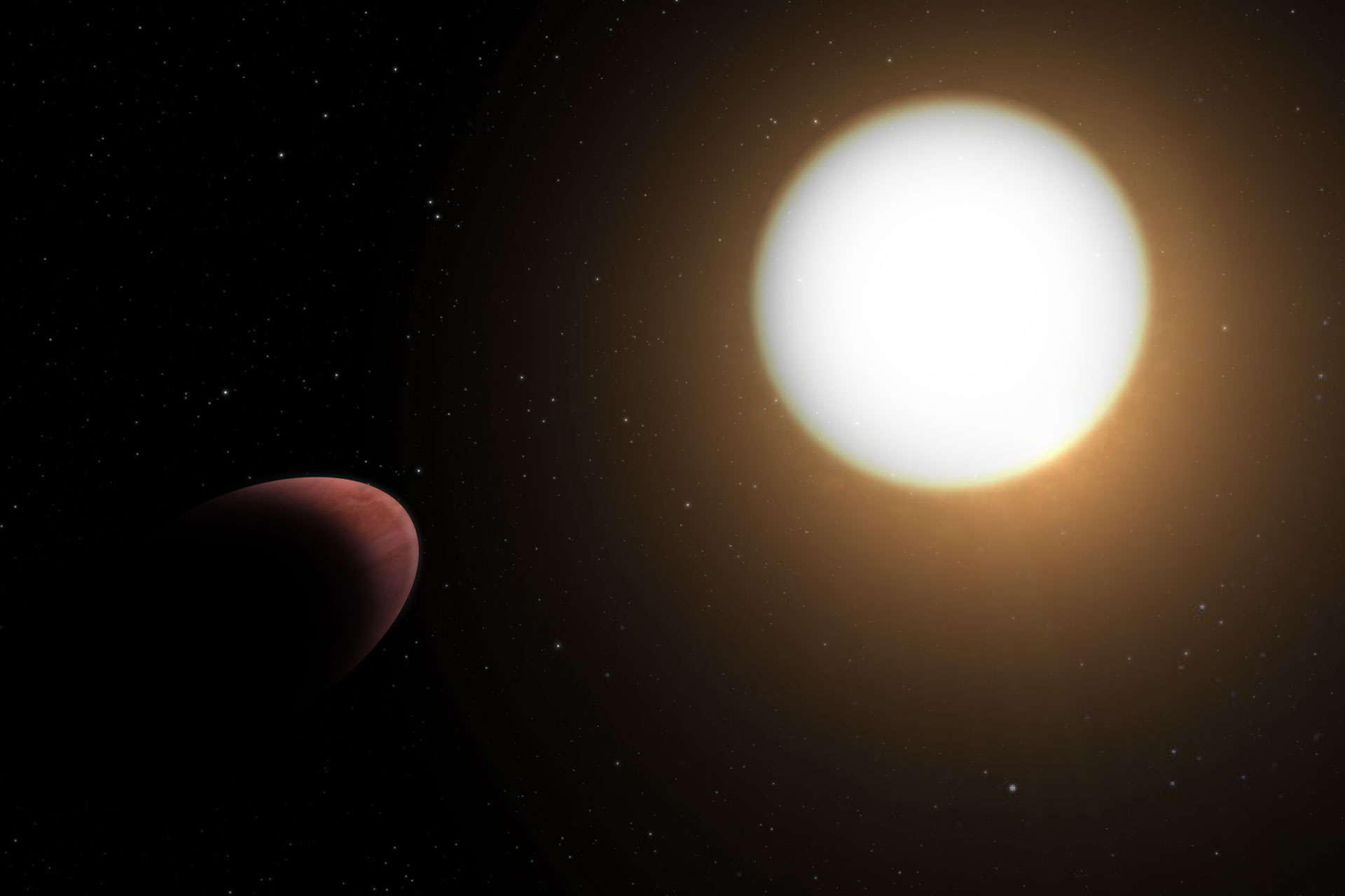 دانشمندان سیاره‌ای غیرکروی کشف کردند که به توپ راگبی شباهت دارد