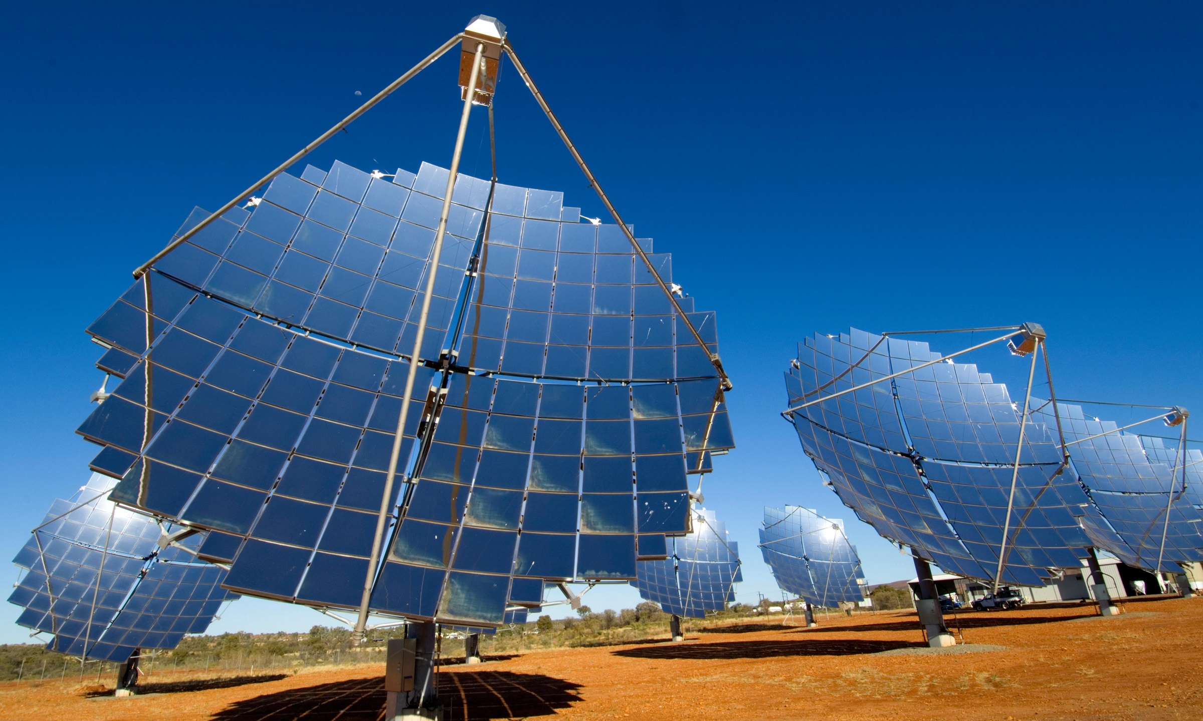 بازتابنده های خورشیدی در قلمرو شمالی استرالیا