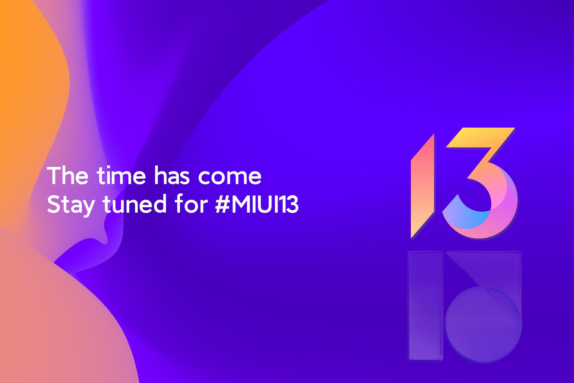 Xiaomi MIUI 13 new poster