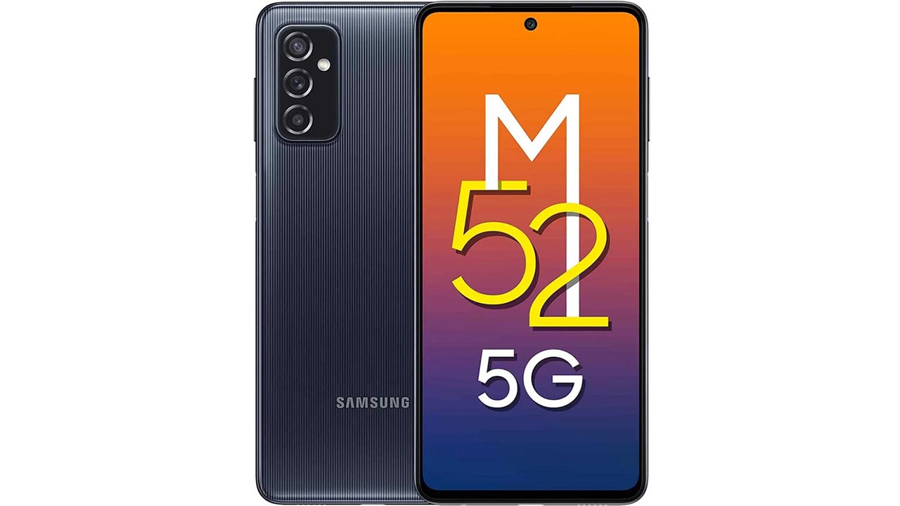 بهترین گوشی گیمینگ - گلگسی ام ۵۲ سامسونگ | Samsung Galaxy M52 رنگ تیره