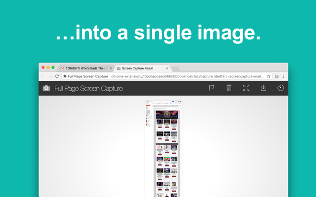 افزونه اسکرین شات از کل صفحه کروم