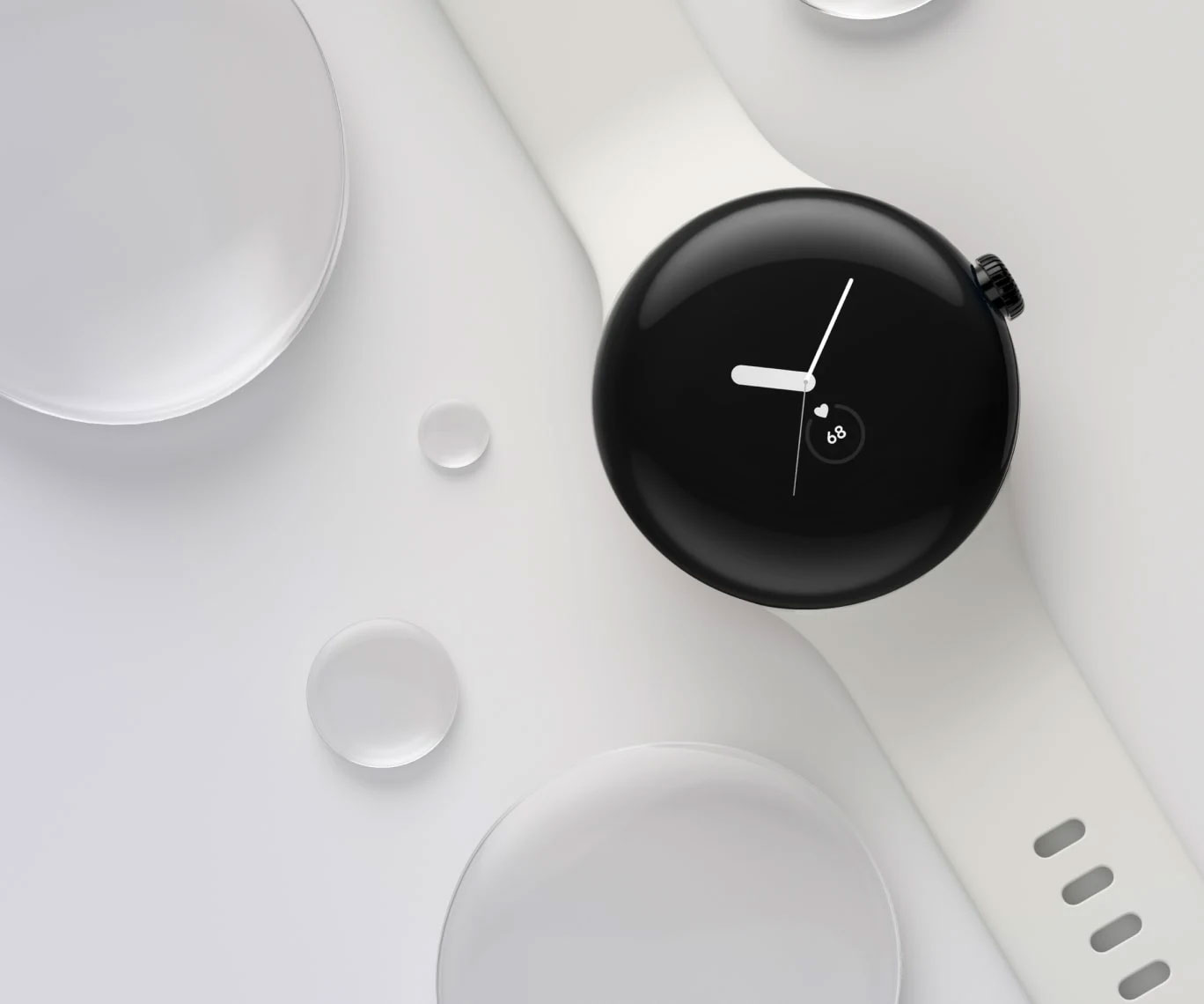 طراحی با الهام از قطرات آب Pixel Watch