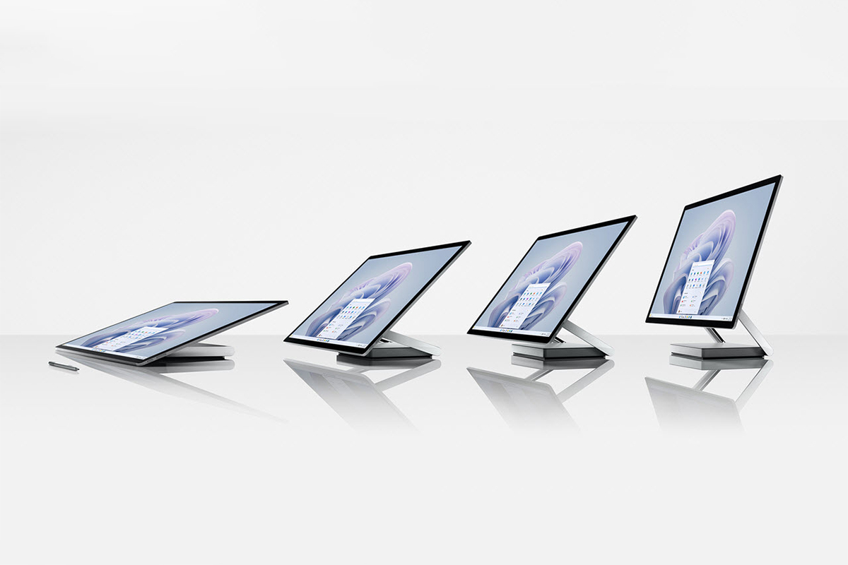 Surface Studio 2+ Postures