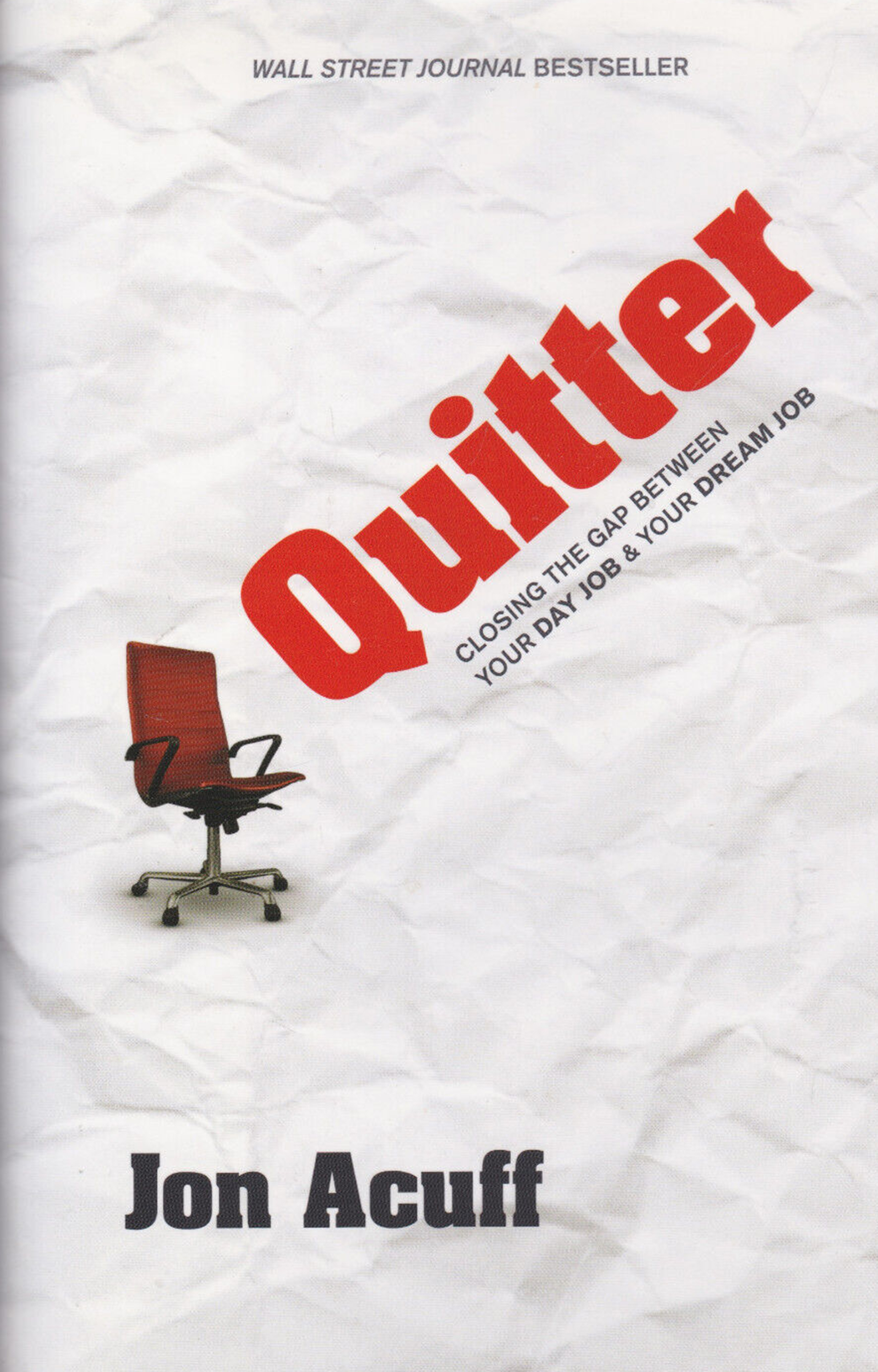 جلد کتاب ترسو: بسته شدن شکاف بین شغل روزانه و شغل رؤیایی – جان اکاف