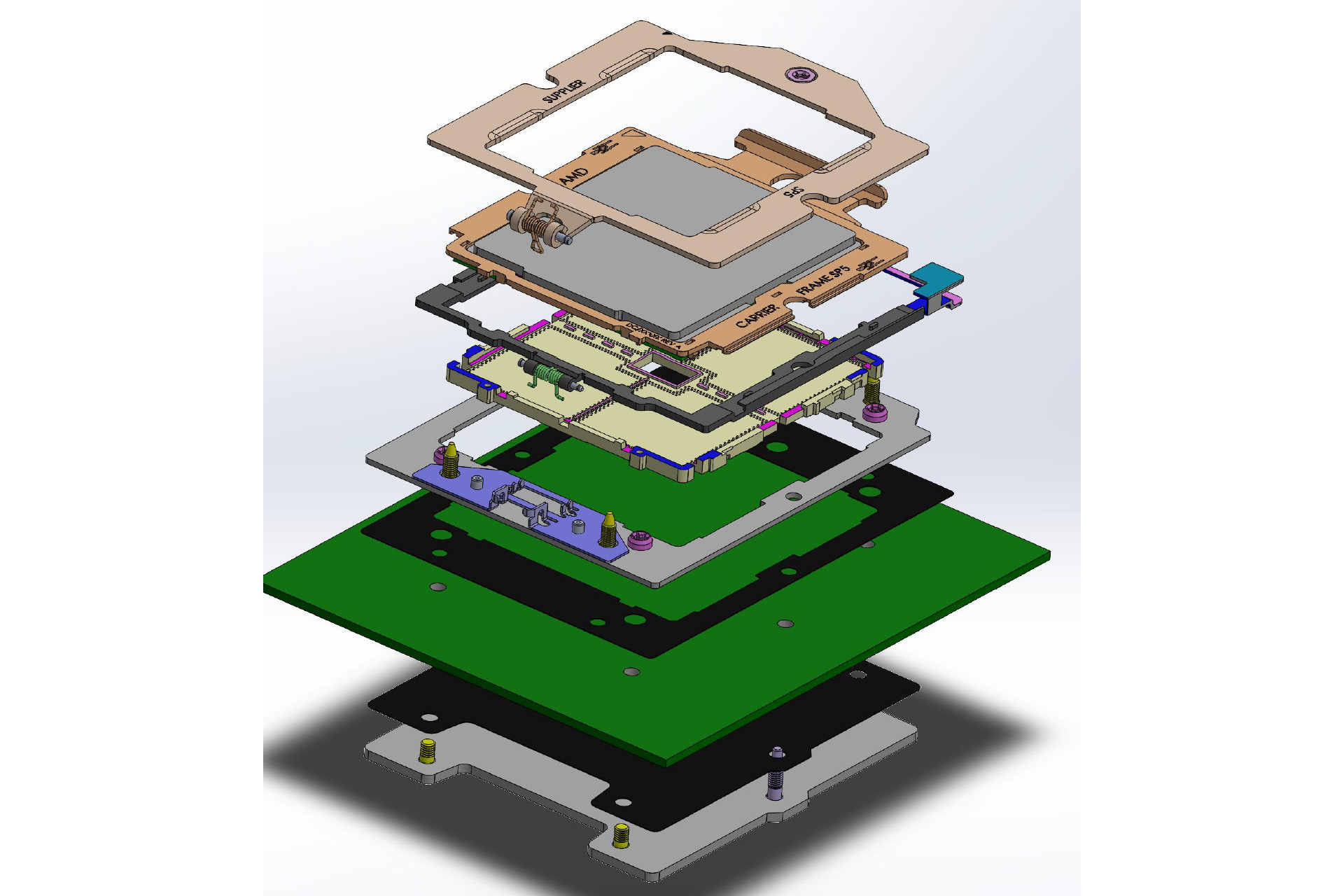 ساختار پردازنده های سری AMD Epic Genova Datacenter