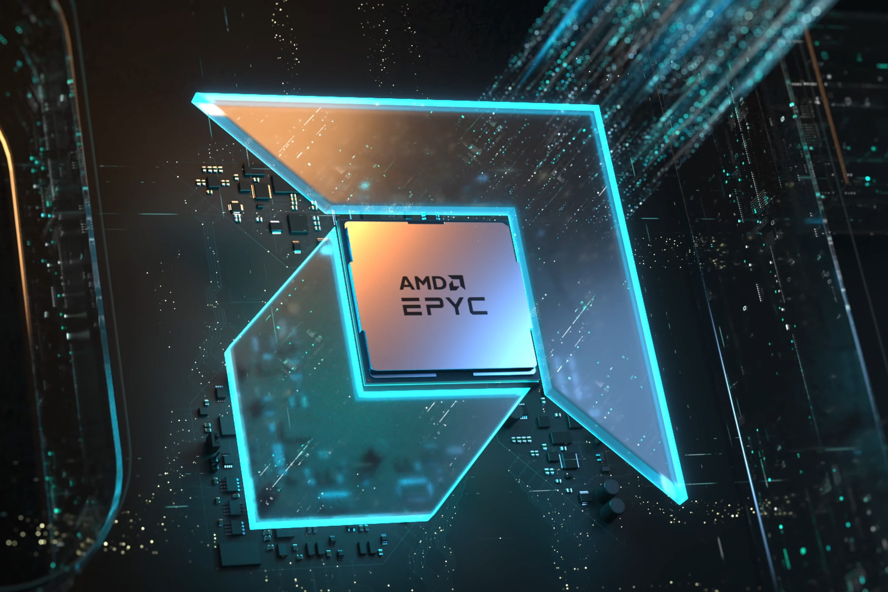 AMD پردازنده‌های EPYC Genoa را با ۹۶
