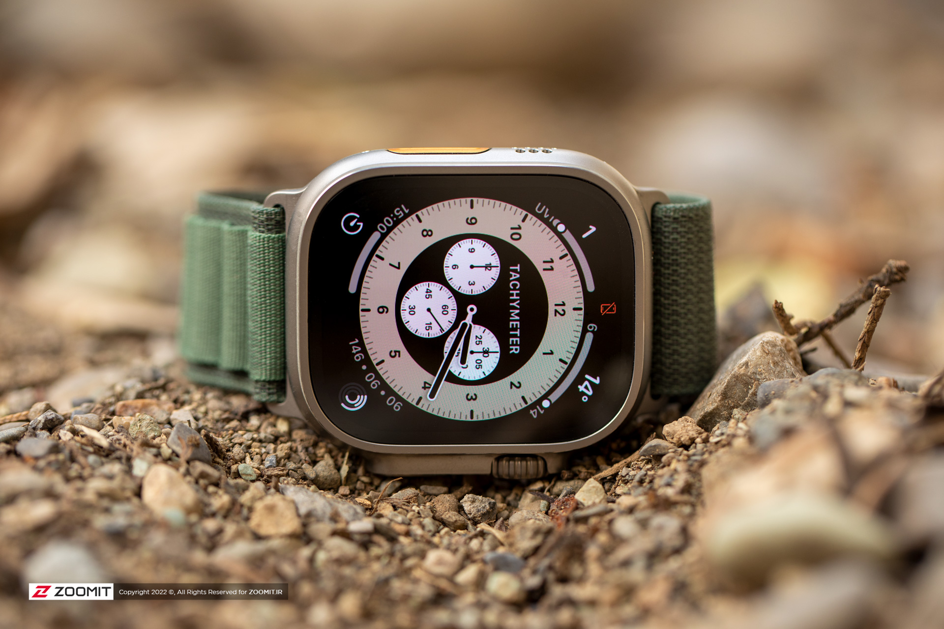 اپل واچ اولترا در طبیعت / Apple Watch Ultra