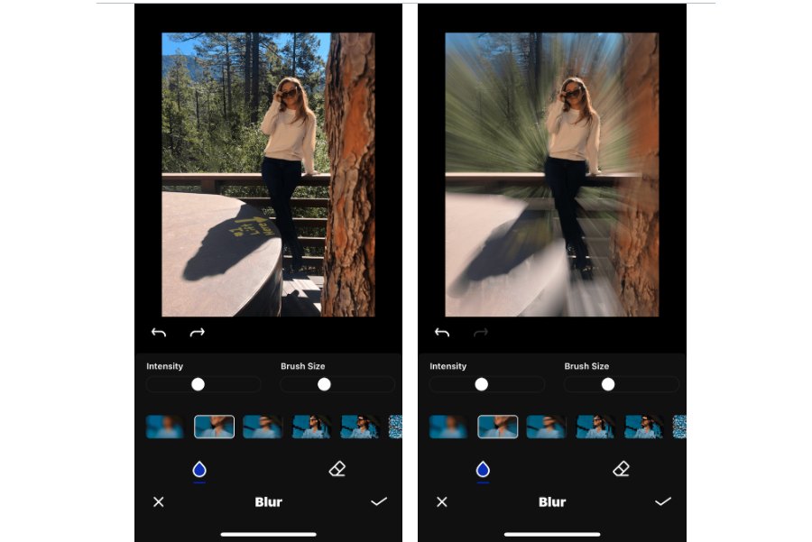 Blur Photo Editor Background app