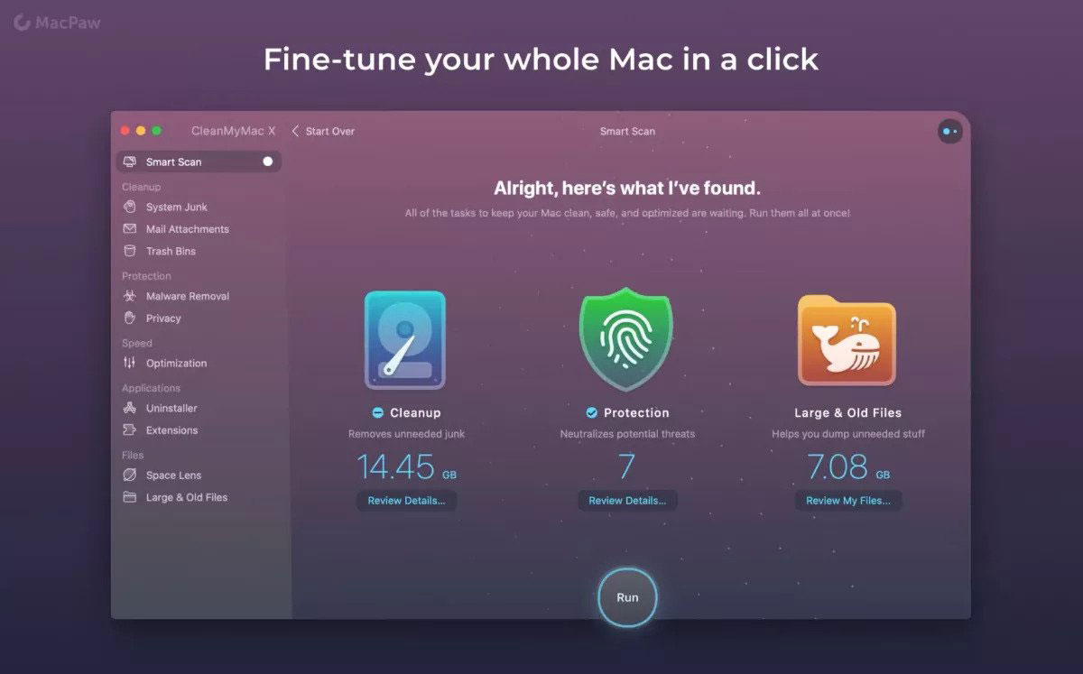 اپل clean my mac