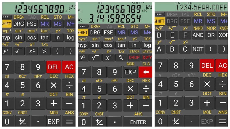بهترین ماشین حساب های اندروید realcalc