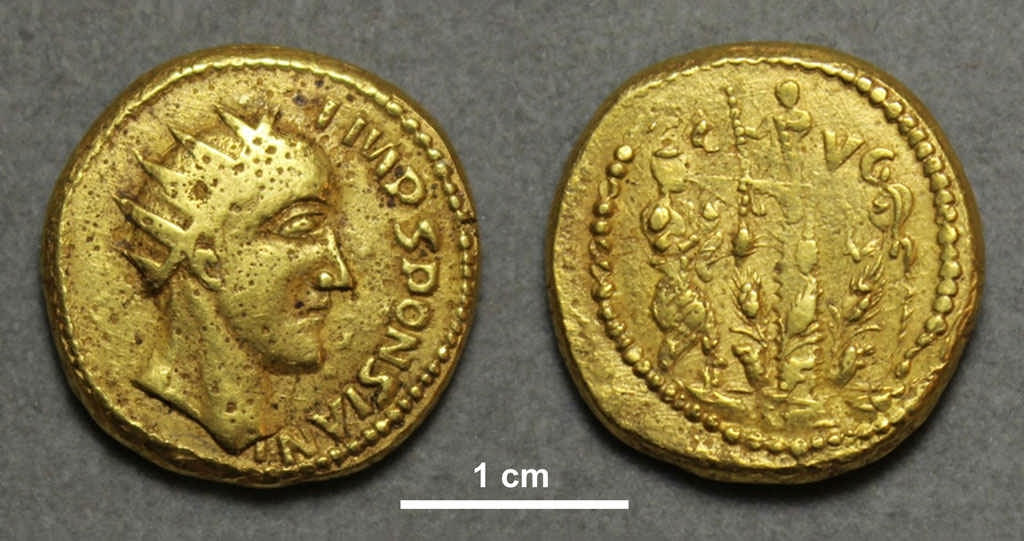 سکه های امپراتور اسپانسیان 