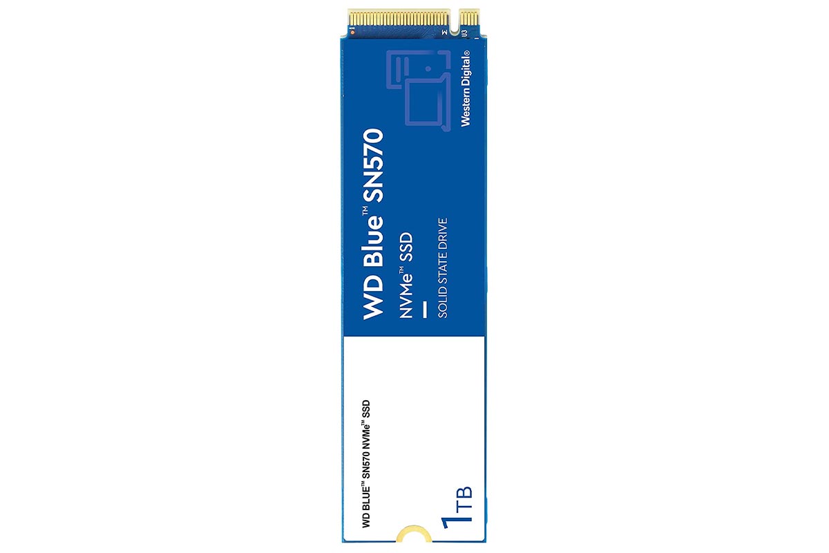 راهنمای خرید بهترین SSD - وسترن دیجیتال SN570‌یک ترابایت