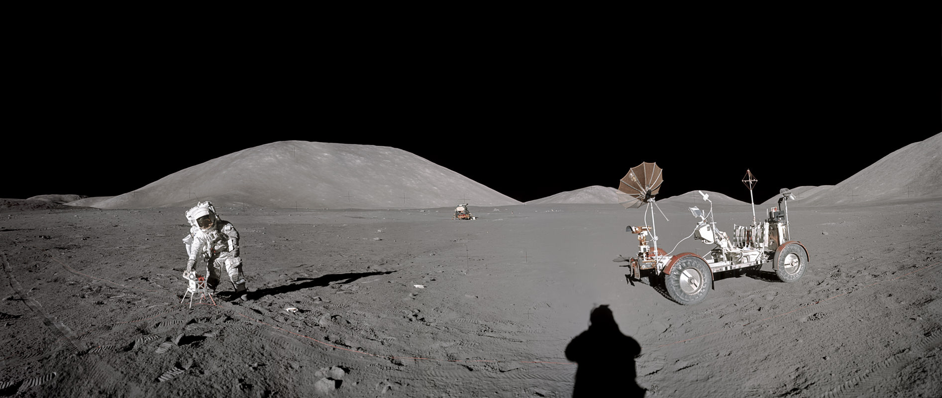 Eugene Cernan and Apollo 17