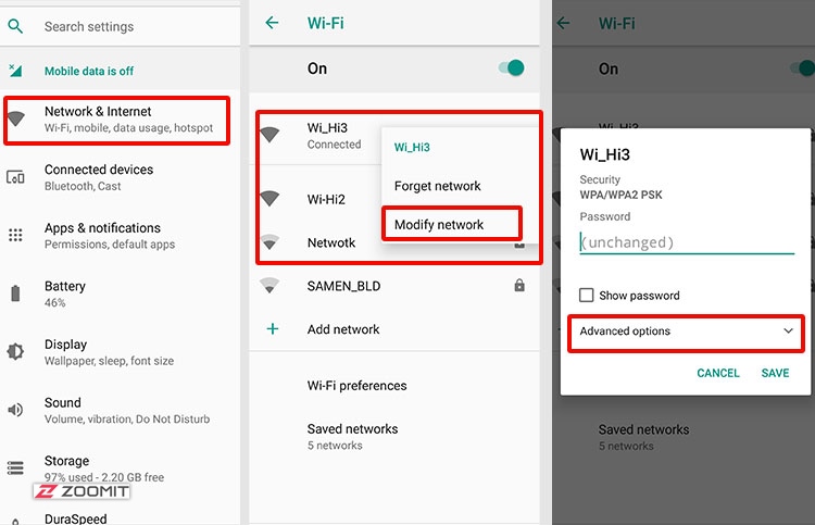 The first step is to change WiFi dns on Android 