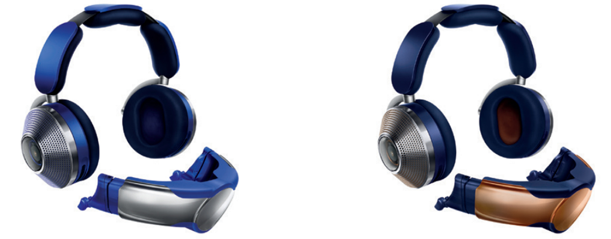 Coloration of Dyson Zone air purifier headphones