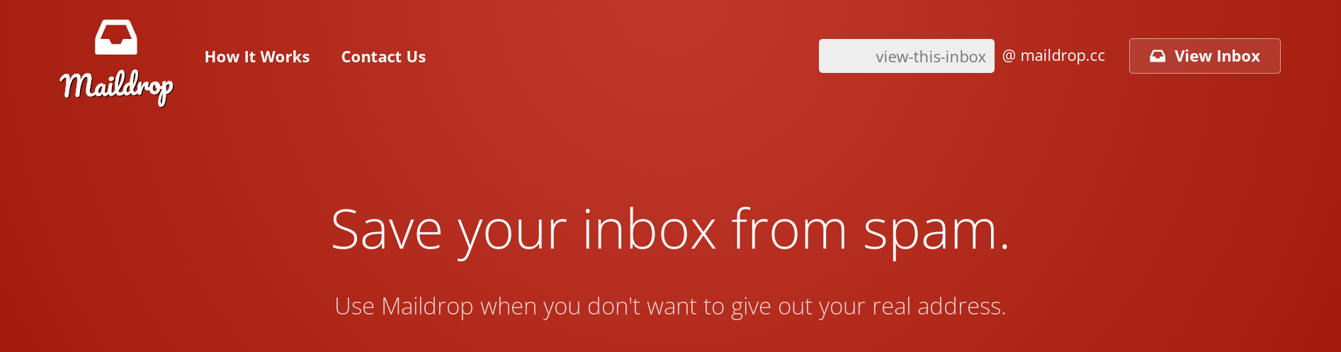  ایمیل یکبار مصرف maildrop