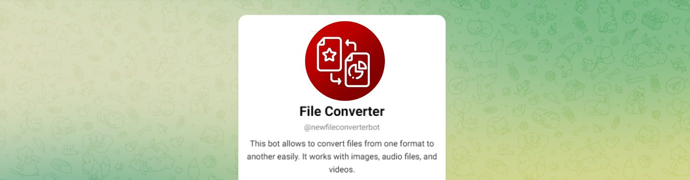 ربات تبدیل فایل تلگرام
