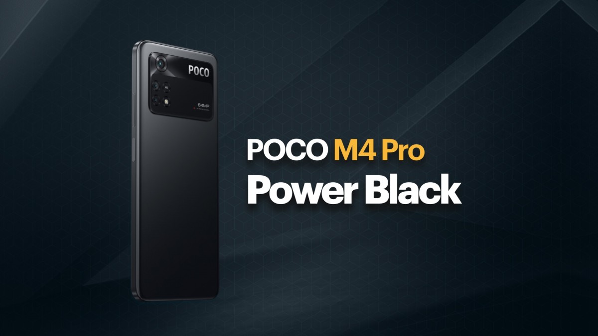 Power Black poco m4 pro