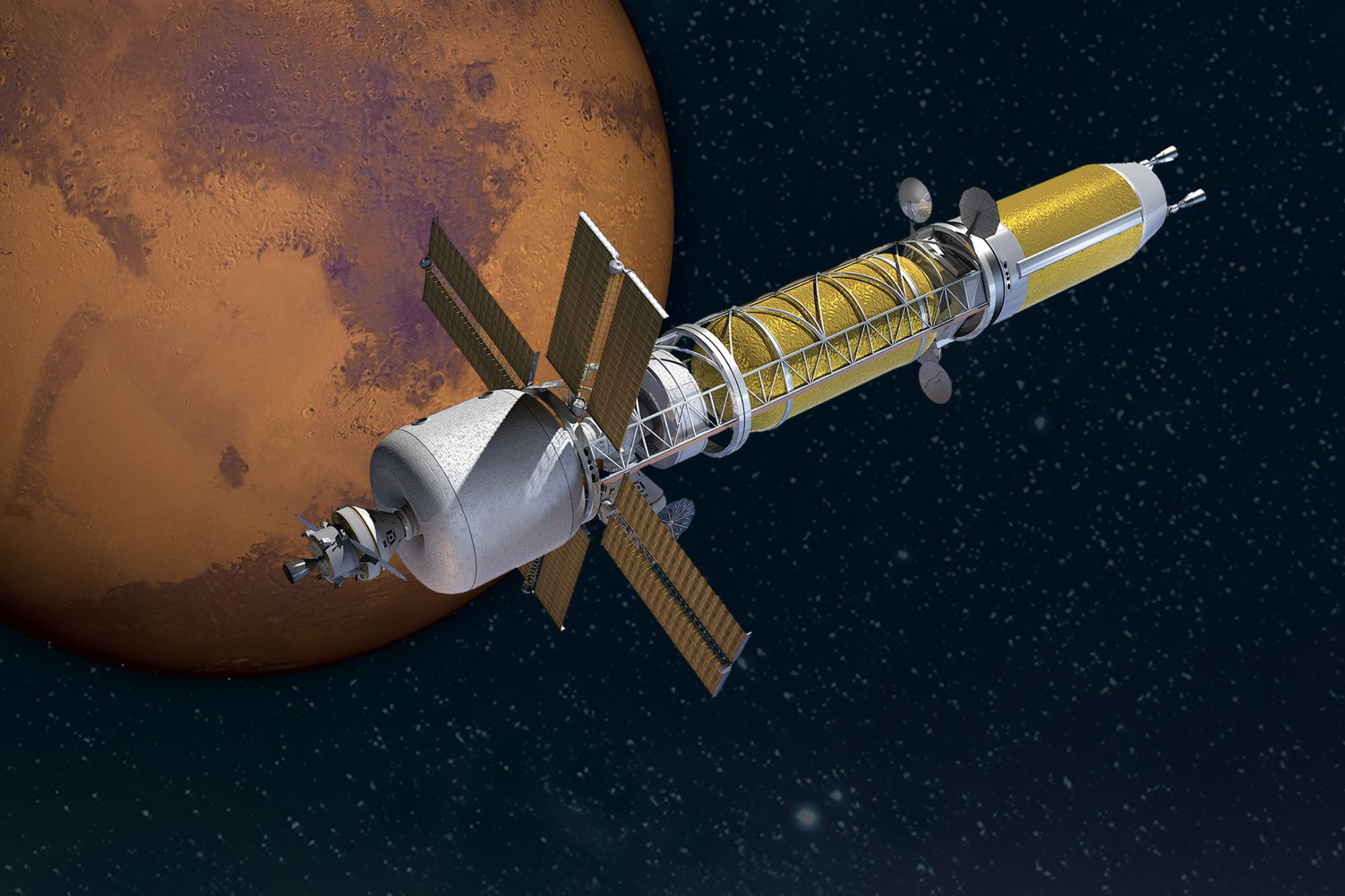 نگاهی دقیق به برنامه‌‌های هسته‌ای ناسا در مسیر مریخ