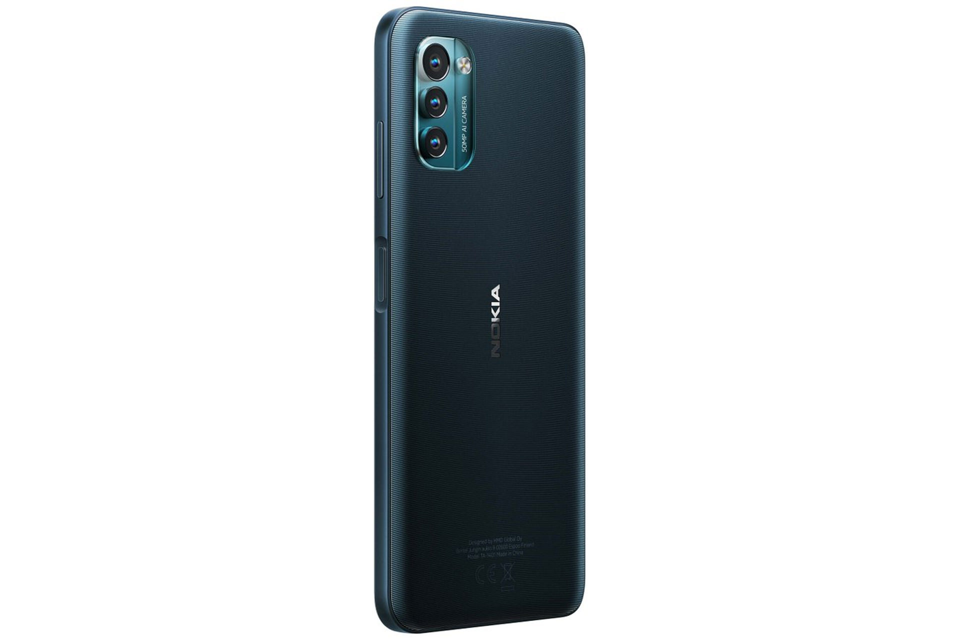 Rear view of Nokia G21 Revealed dark green