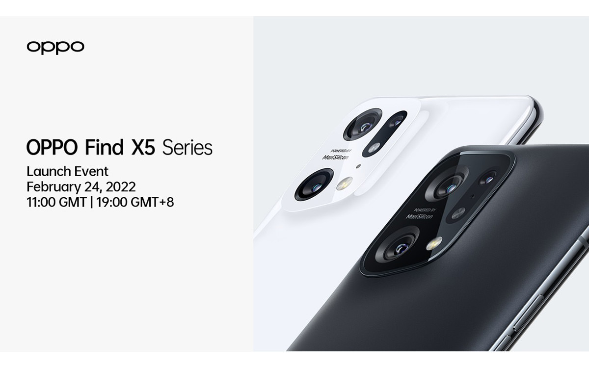 پوستر رویداد Oppo Find X5 Series